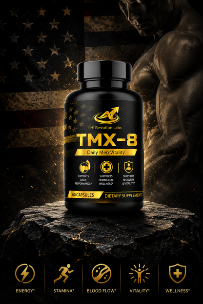 TMX-8 Daily Men’s Vitality Support – 60 Capsules
